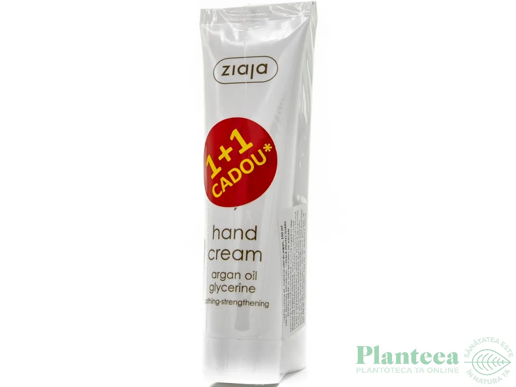 Oferta Crema maini protectoare glicerina ulei argan 2x100ml - ZIAJA
