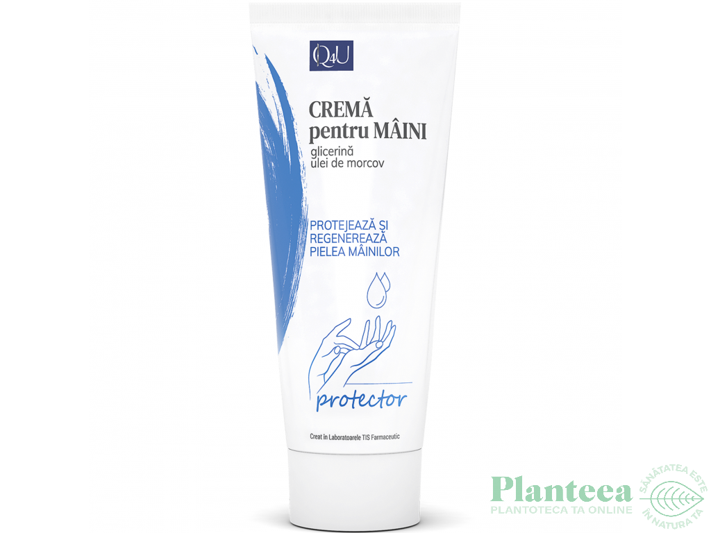 Crema maini glicerina Q4U 100ml - TIS