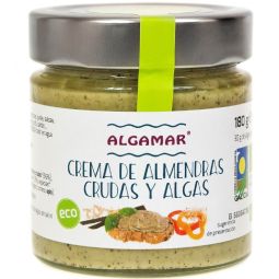 Crema tartinabila migdale alge marine raw eco 180g - ALGAMAR