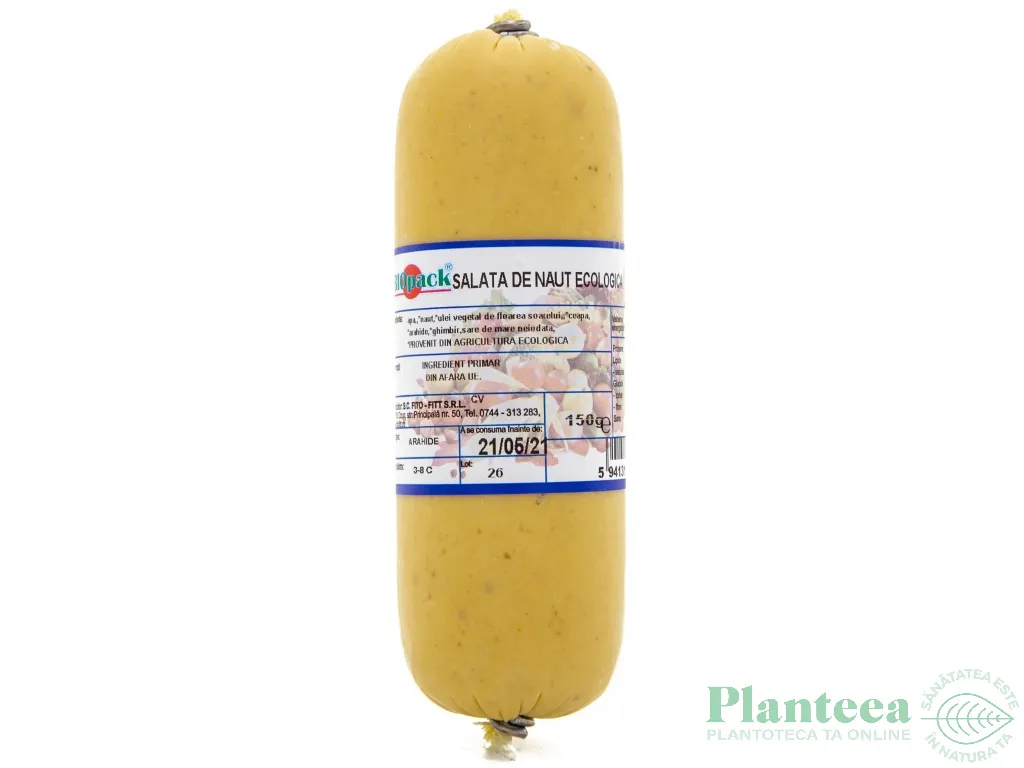 Crema salata naut simpla eco 150g - BIOPACK