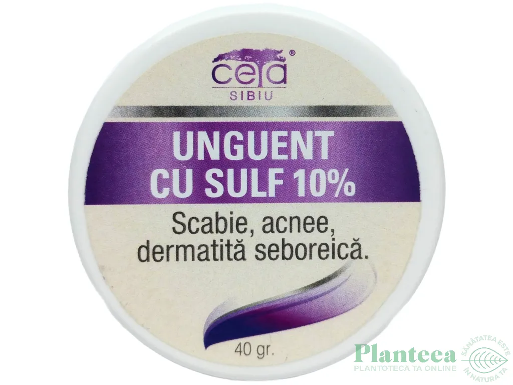 Unguent sulf 10% 40g - CETA