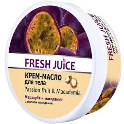 Crema corp fructul pasiunii macadamia 225ml - FRESH JUICE