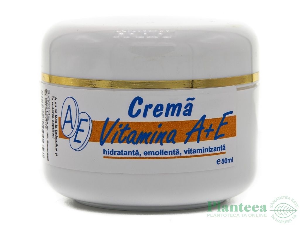 Crema vitamine A E 50ml - ELIDOR