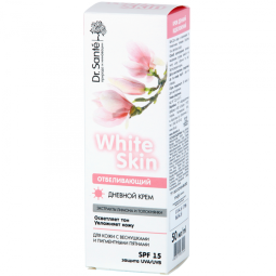 Crema zi albire pete pigmentare pistrui White Skin 50ml - DR SANTE
