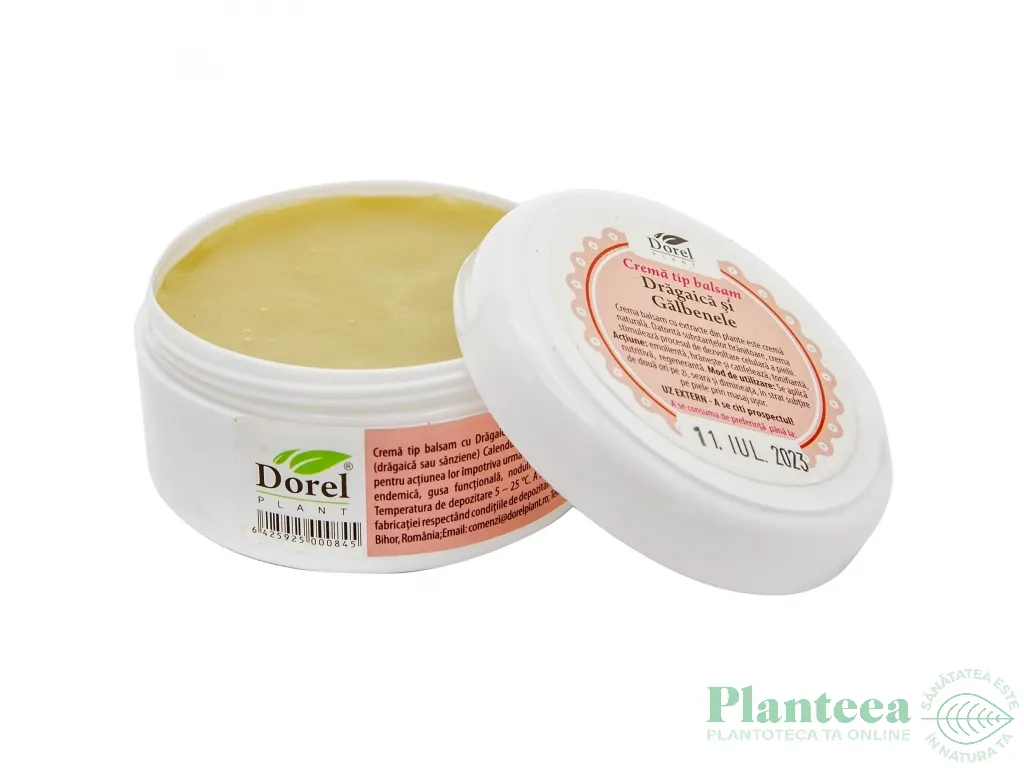 Crema balsam dragaica galbenele 100g - DOREL PLANT