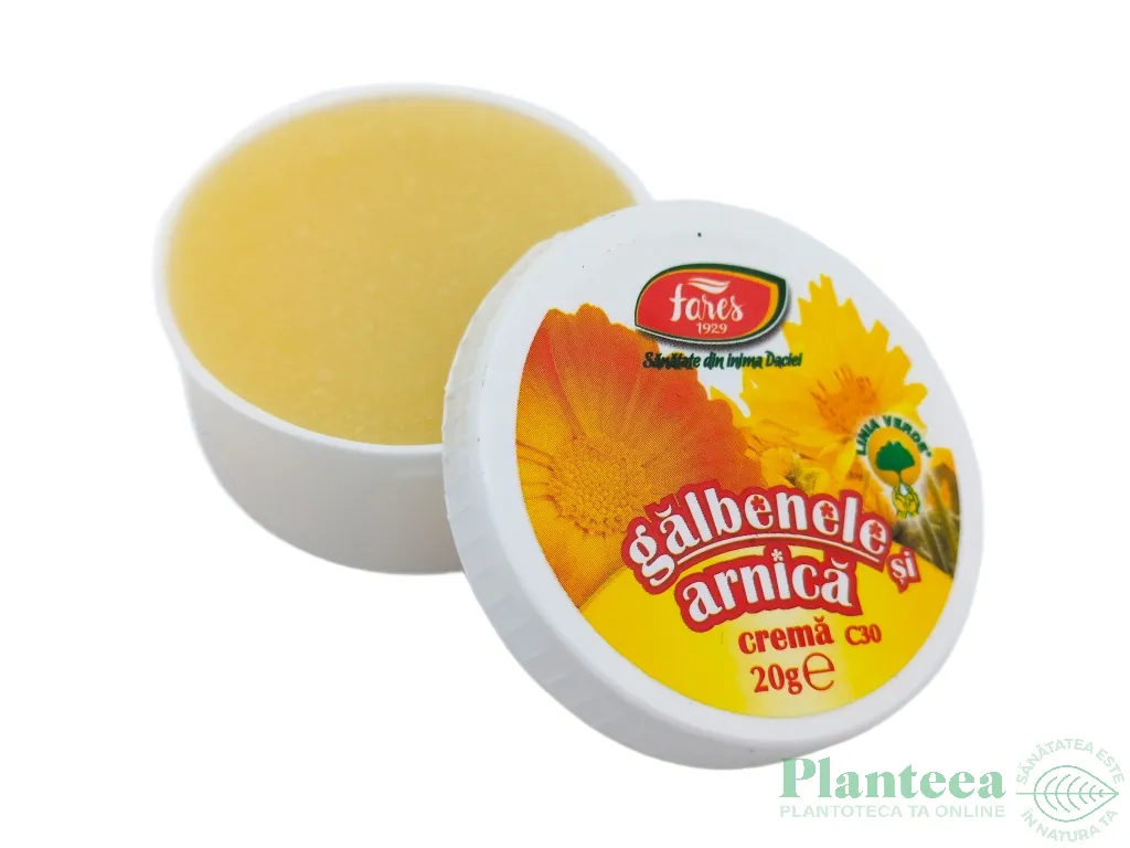 Crema galbenele arnica 20g - FARES