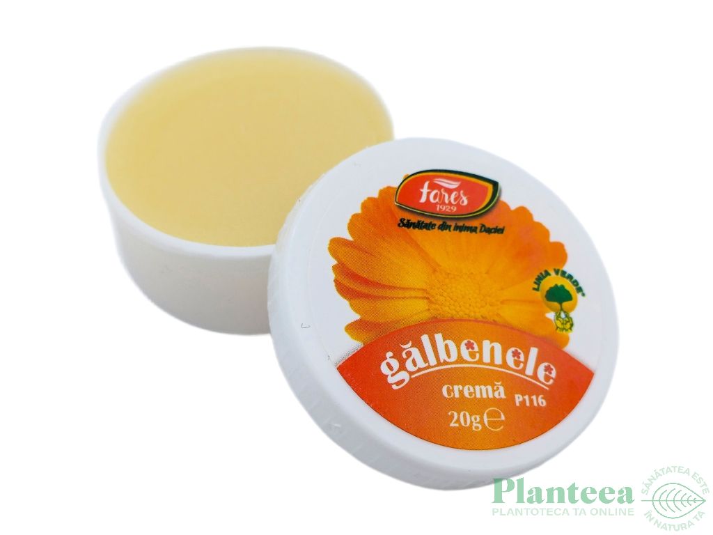 Crema galbenele 20g - FARES