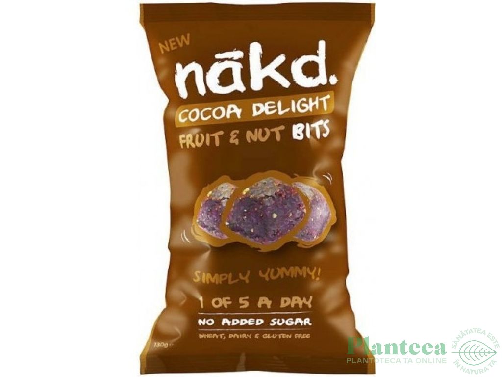 Bile desert fructe nuci cacao raw 130g - NAKD