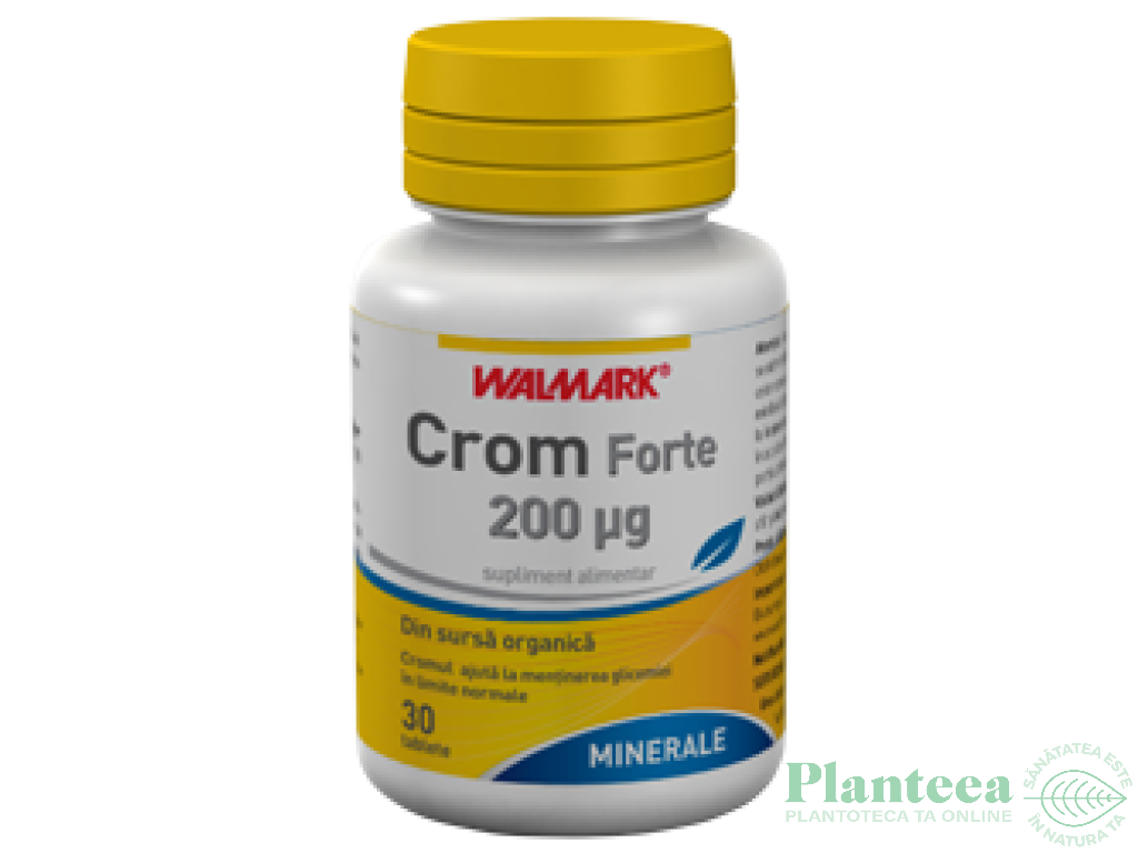 Crom Forte, 30 tablete, Walmark : Farmacia Tei online