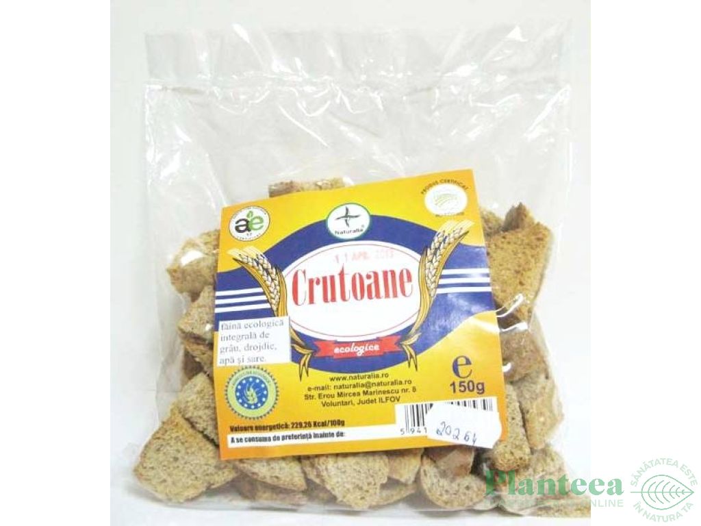 Crutoane ecologice 150g - NATURALIA