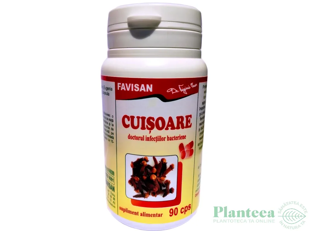 Cuisoare 350mg [Doctorul infectiilor bacteriene] 90cps - FAVISAN