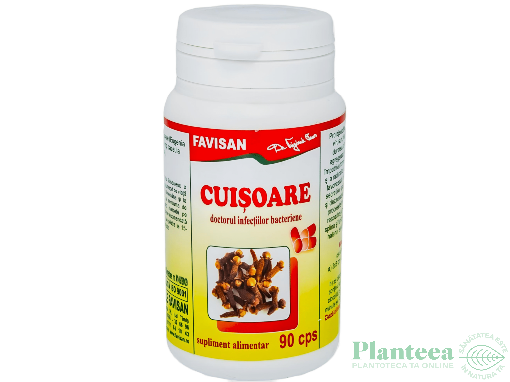 Cuisoare 350mg [Doctorul infectiilor bacteriene] 90cps - FAVISAN