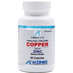 Copper [cupru balanta zinc] 60cps - KONIG LABORATORIUM