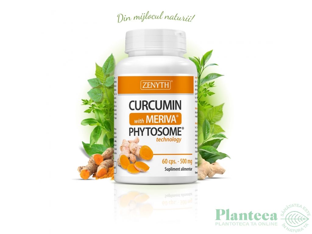 Curcumin Meriva 500mg 60cps - ZENYTH