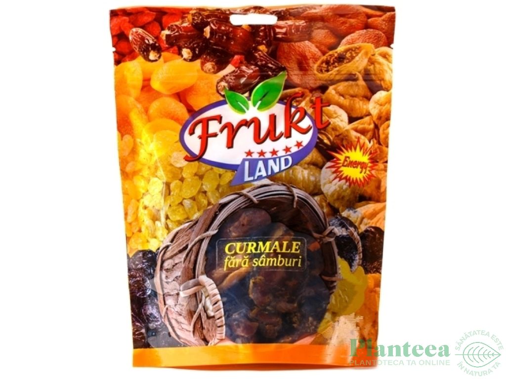 Curmale uscate fara samburi 250g - FRUKT LAND