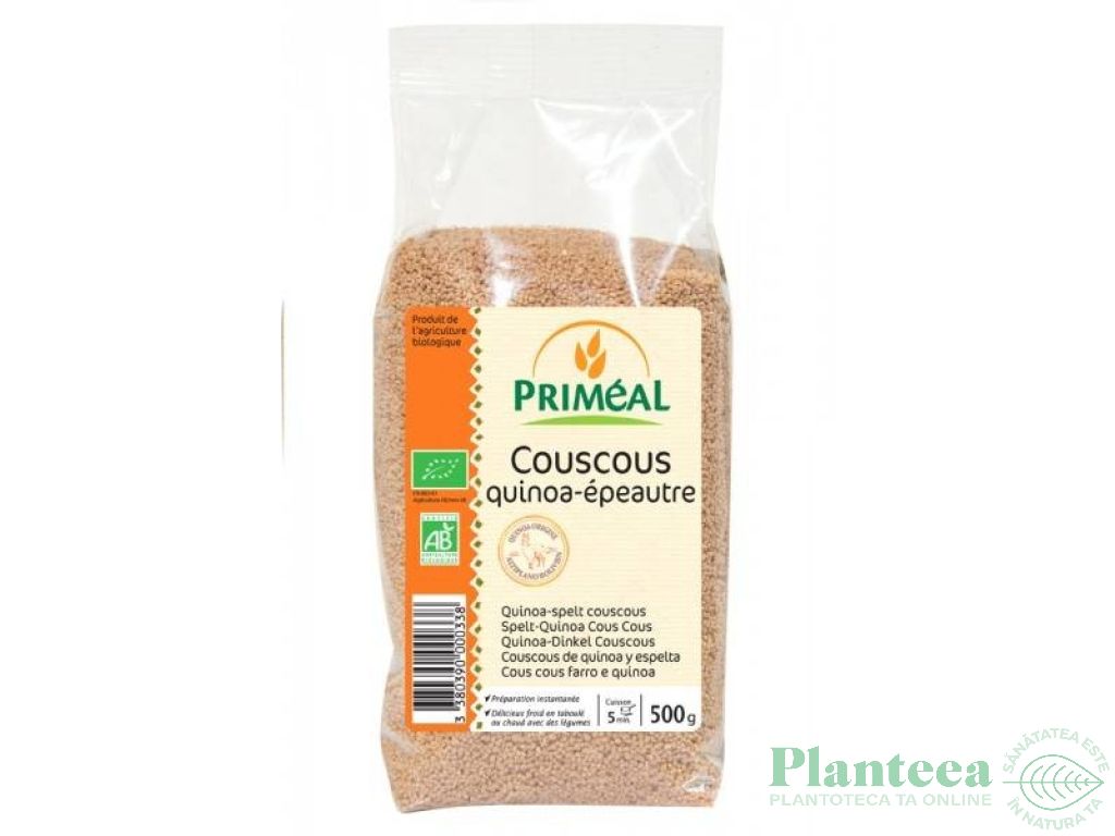 Cuscus spelta quinoa eco 500g - PRIMEAL