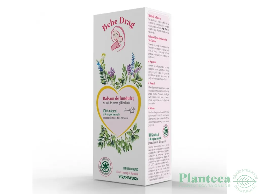 Balsam fundulet Bebe Drag 75ml - VIVA NATURA