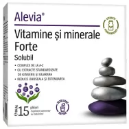 Vitamine minerale Forte solubile 15pl - ALEVIA