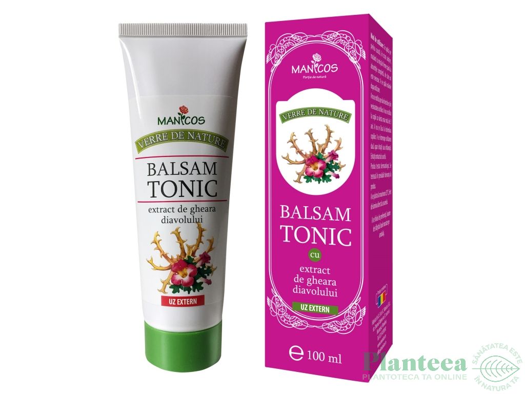 Balsam tonic gheara diavolului 100ml - MANICOS