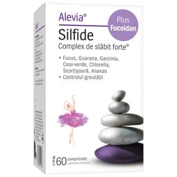 Silfide complex slabit forte Plus Fucoidan 60cp - ALEVIA