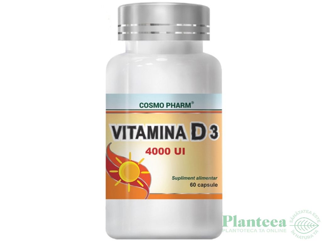 Vitamina D3 4000ui 60cps - COSMO PHARM