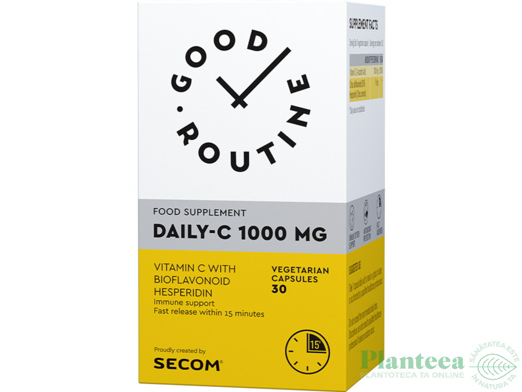 Daily C 1000mg 30cps - GOOD ROUTINE