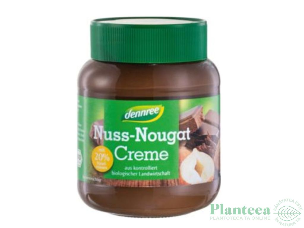 Crema desert nougat nuci cacao eco 400g - DENNREE
