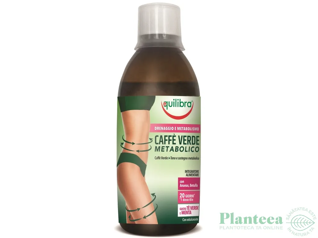 Concentrat lichid cafea verde Metabolico 500ml - EQUILIBRA