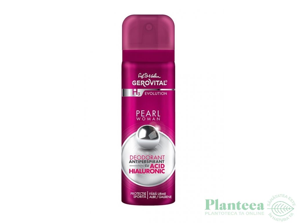 Deodorant spray antiperspirant Pearl Woman 150ml - GEROVITAL H3 EVOLUTION