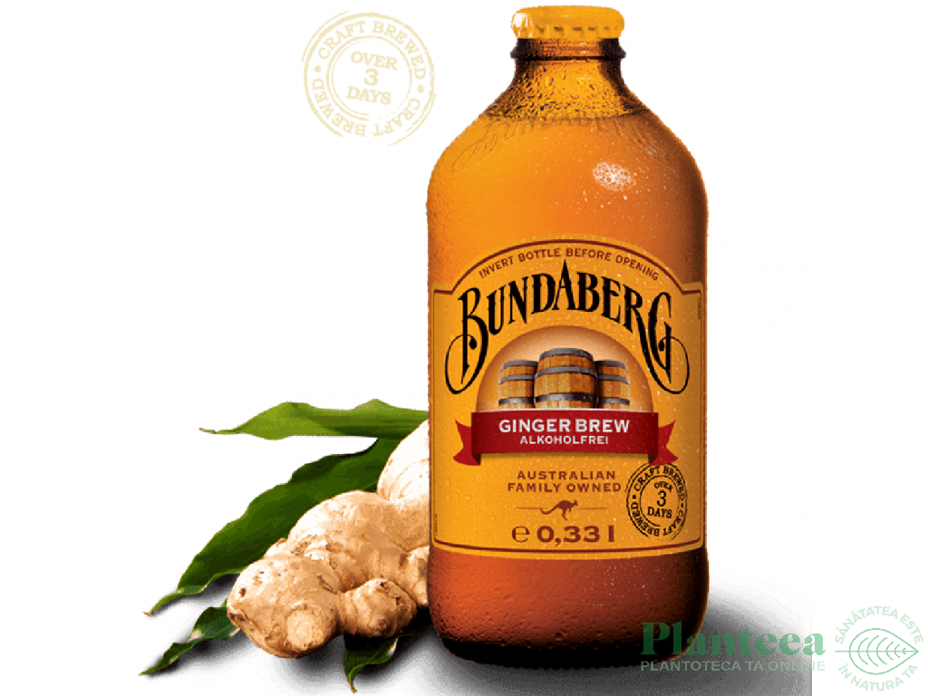 Bere ghimbir fara alcool 375ml - BUNDABERG