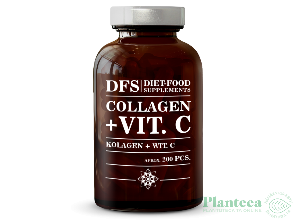 Colagen vit C 400mg 180cp - DIET FOOD