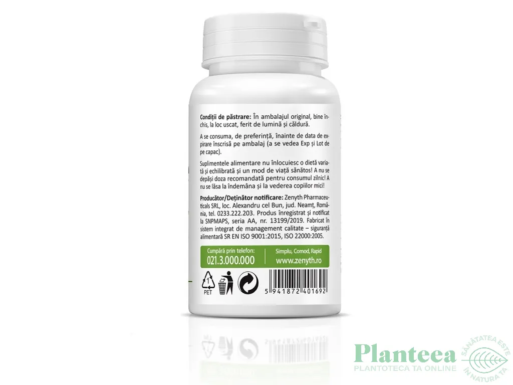 D Mannose 550mg 30cps - ZENYTH