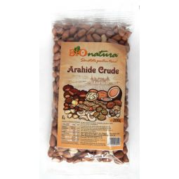 Arahide crude nedecojite 200g - BIONATURA