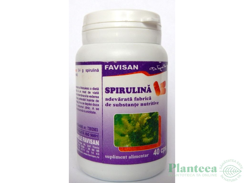 Spirulina 40cps - FAVISAN