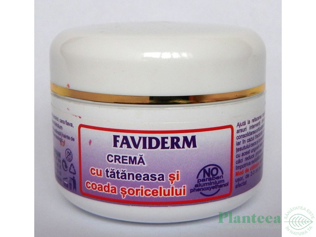 Unguent tataneasa coada soricelului 50ml - FAVISAN