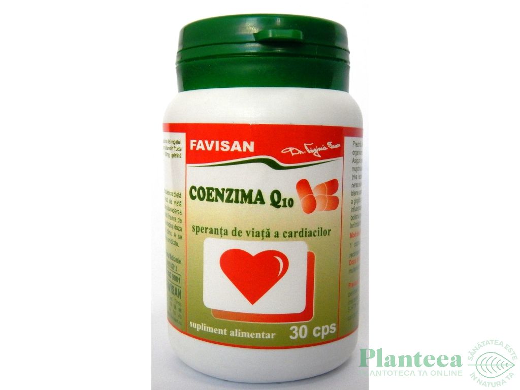 Coenzima Q10 20mg 30cps - FAVISAN