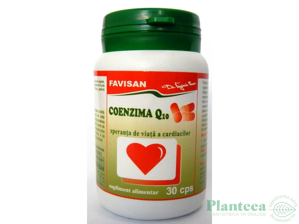 Coenzima Q10 20mg 30cps - FAVISAN