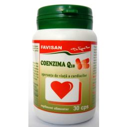 Coenzima Q10 20mg 30cps - FAVISAN