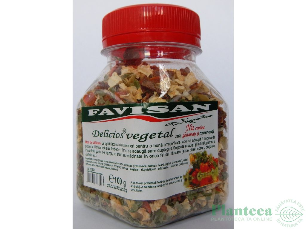 Delicios vegetal fara sare 100g - FAVISAN