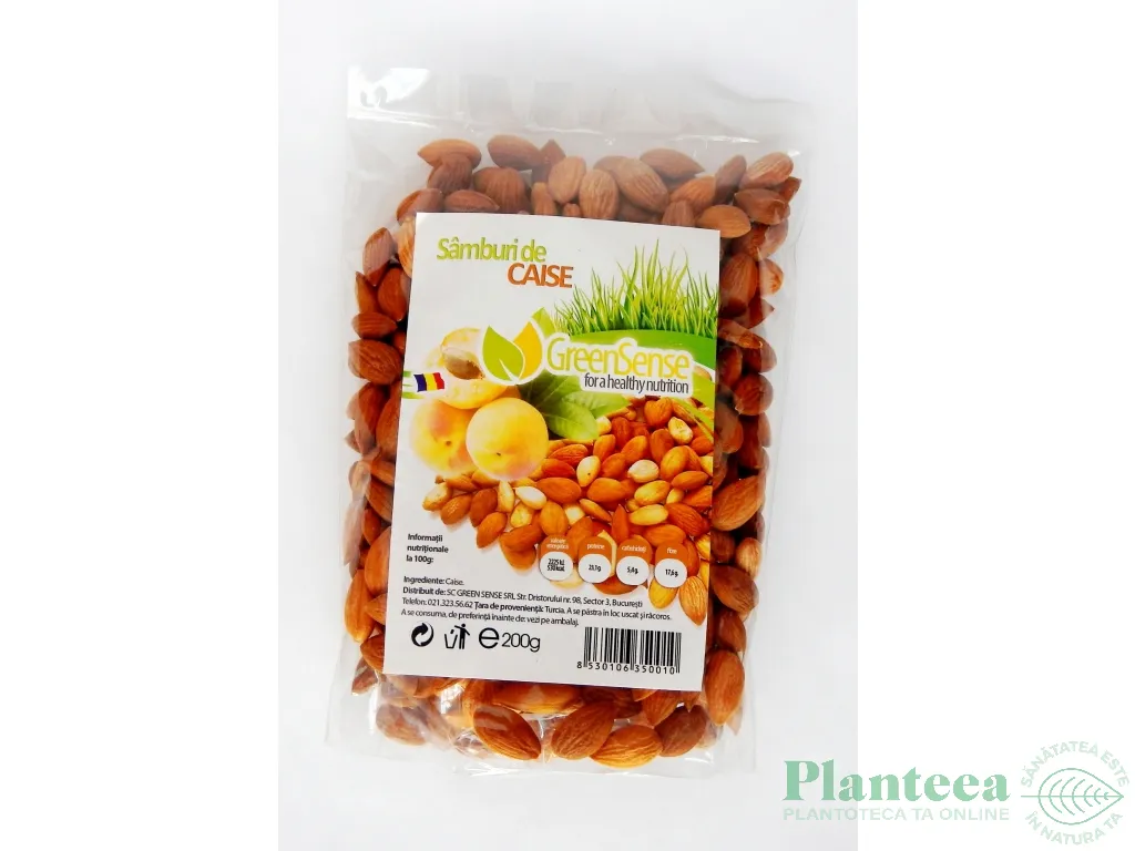 Samburi dulci caise 200g - GREEN SENSE