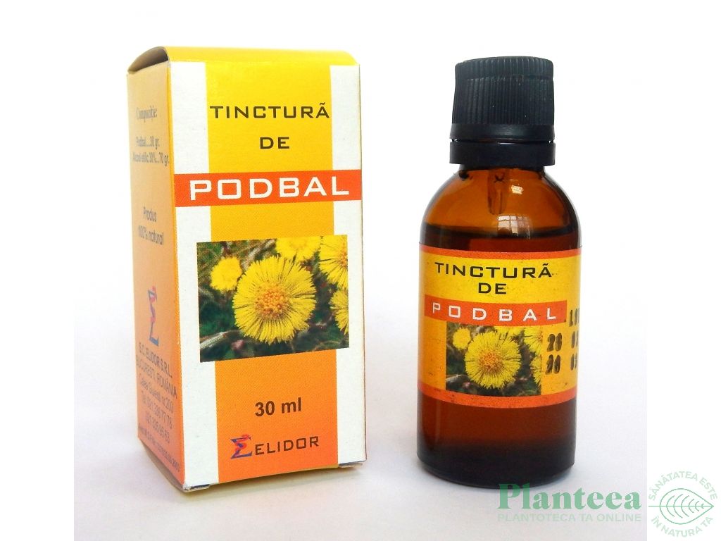 Tinctura podbal 30ml - ELIDOR