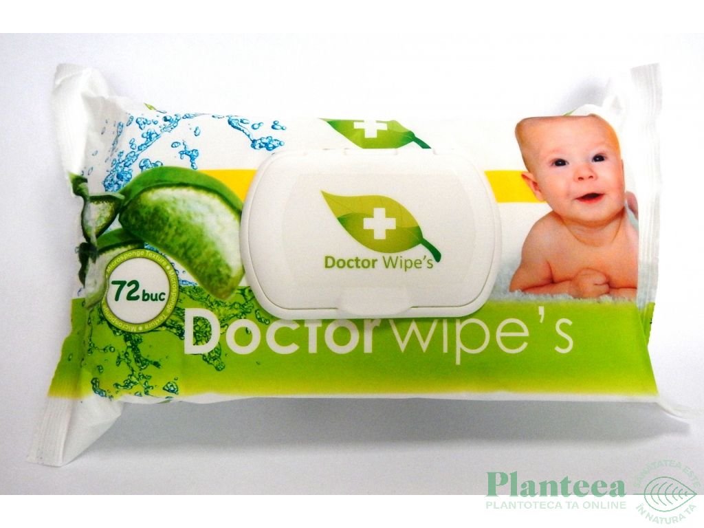 Servetele umede copii capac 72b - DR WIPE`S