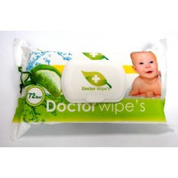 Servetele umede copii capac 72b - DR WIPE`S