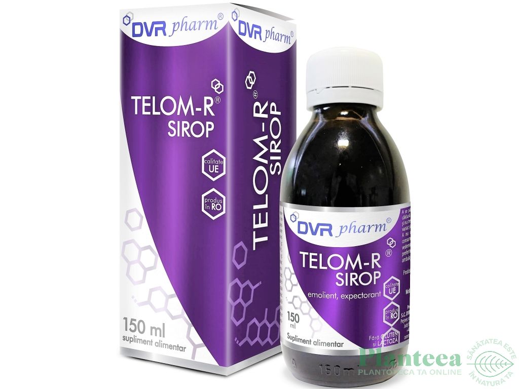 Sirop emolient expectorant Telom R adulti 150ml - DVR PHARM