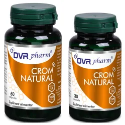 Pachet Crom natural 60+30cps - DVR PHARM