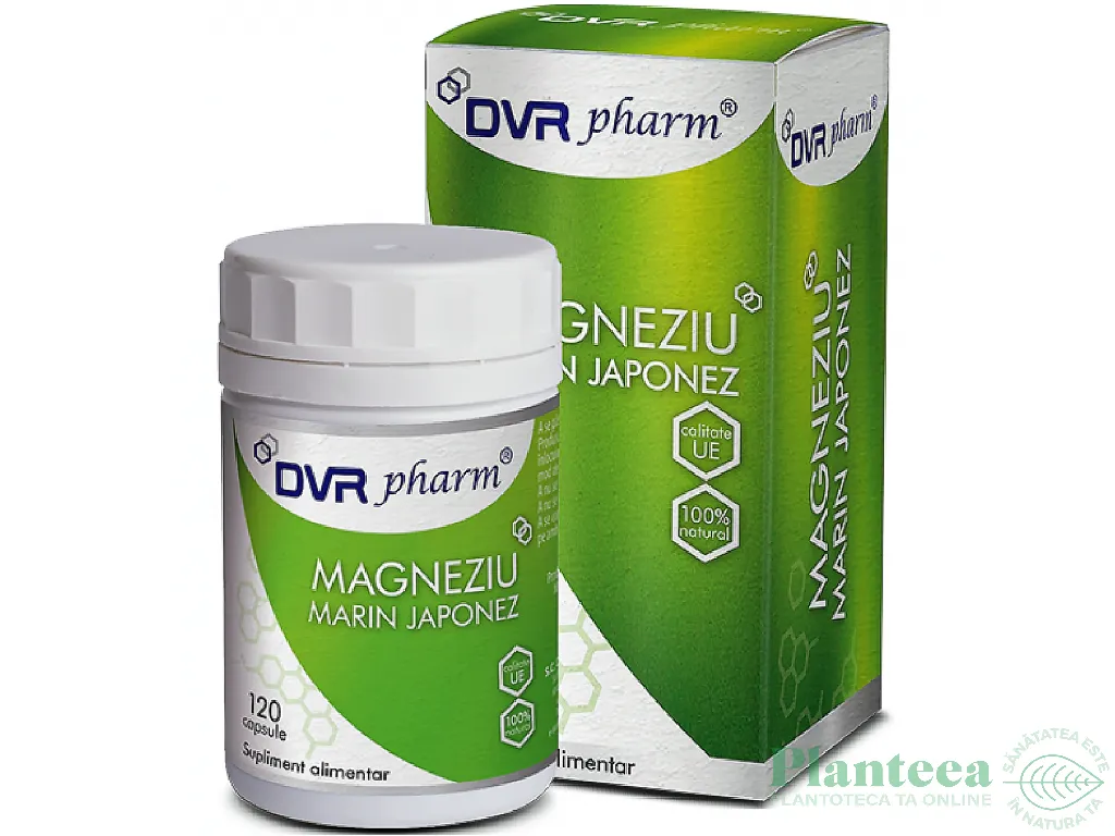 Magneziu marin japonez 120cps - DVR PHARM