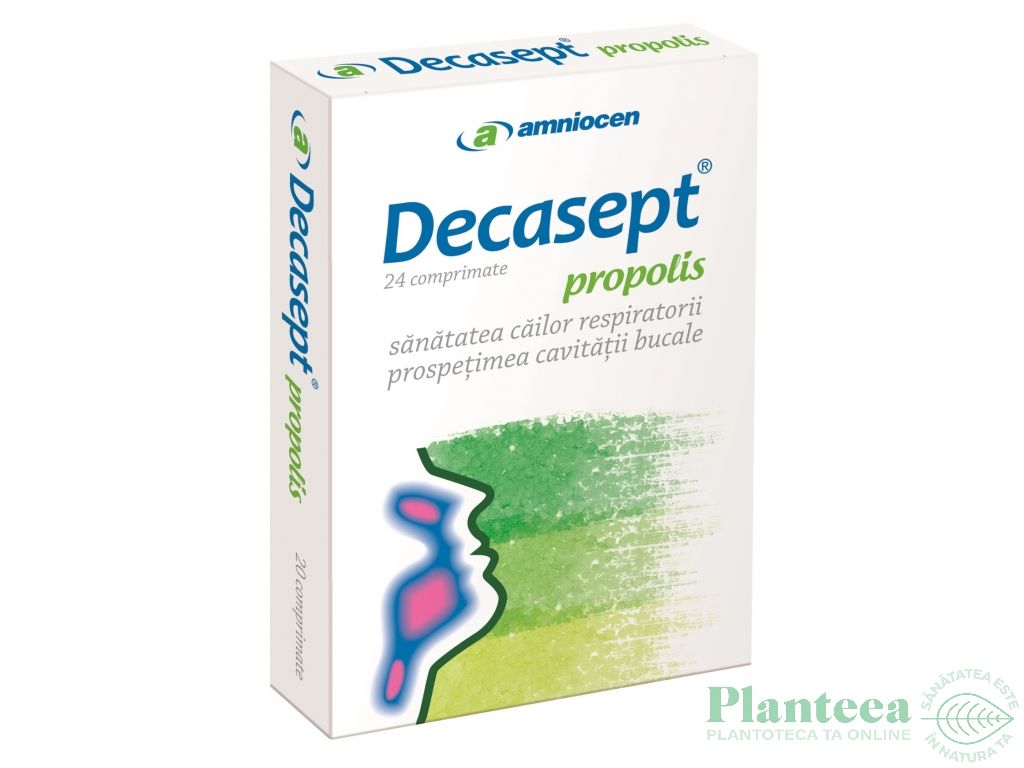 Decasept propolis 24cp - AMNIOCEN