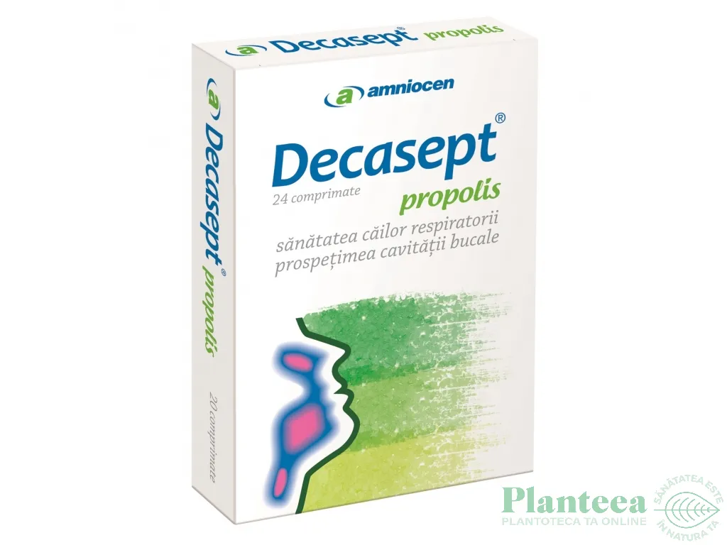 Decasept propolis 24cp - AMNIOCEN
