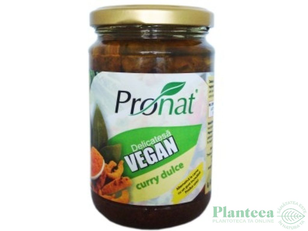 Delicatesa vegana soia curry dulce 275g - PRONAT