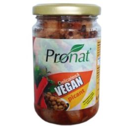 Delicatesa vegana soia picant 275g - PRONAT